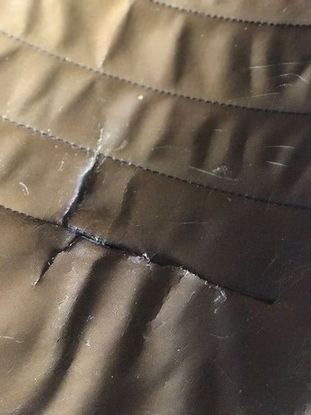 Tan leather and chrome cantilever 70s Italian chairs