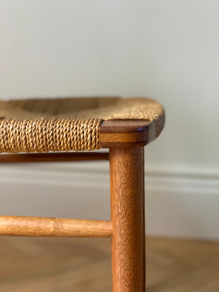 Børge Mogensen model no.157 dining chairs in oak and teak