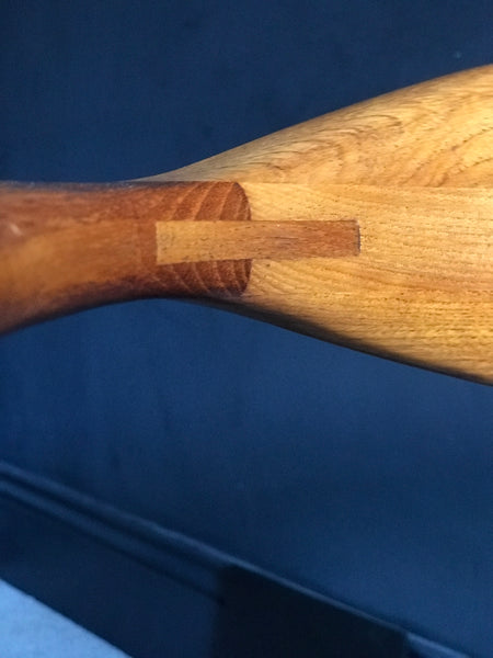 Erik Kirkegaard no 49 teak desk chair with black vinyl • Danish • retro • mid century