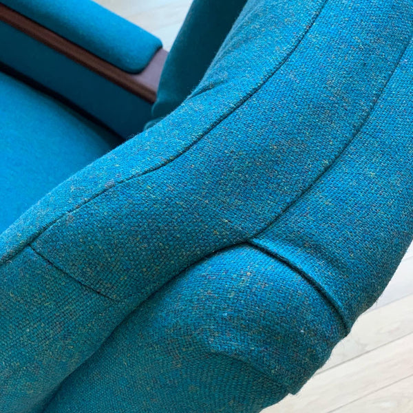 Pair of Greaves and Thomas 1960s mid-century lounge chairs