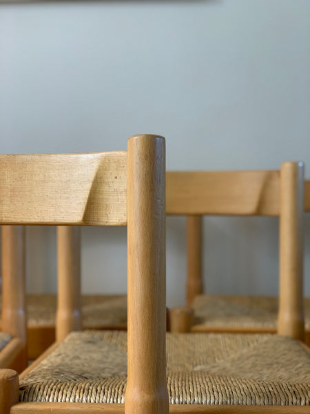 Carimate dining chairs for Cassina c. 1960s