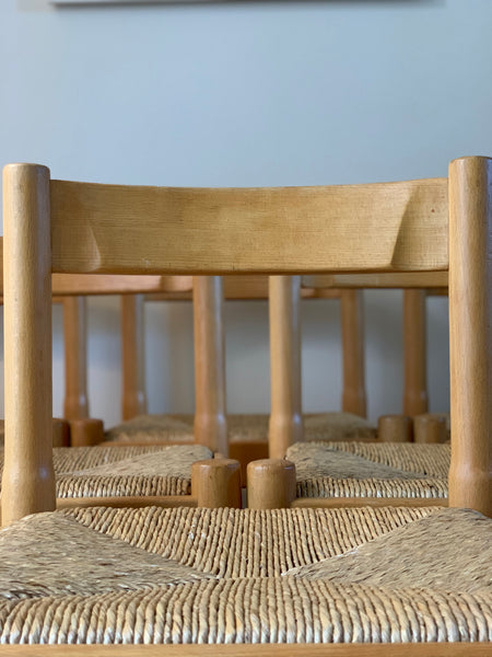 Carimate dining chairs for Cassina c. 1960s