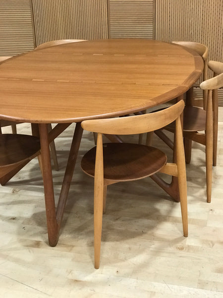 Kurt Østervig / Niels Koefoed teak mid-century Danish dining table