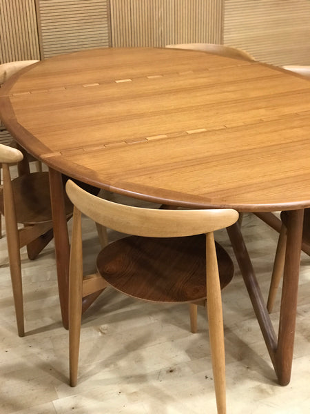 Kurt Østervig / Niels Koefoed teak mid-century Danish dining table