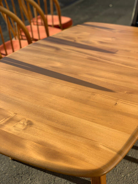 Mid century Ercol Grand Windsor extending table