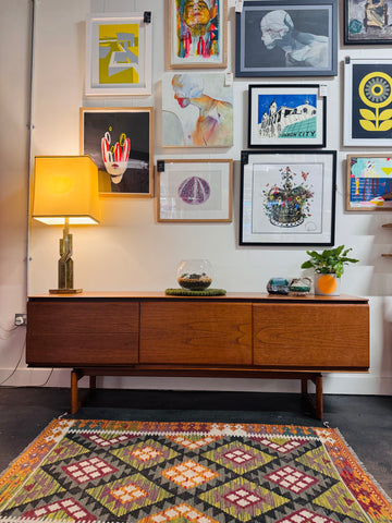 White and Newton teak sideboard