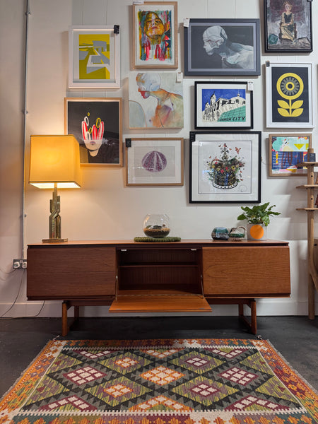 White and Newton teak sideboard