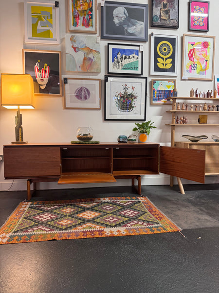 White and Newton teak sideboard