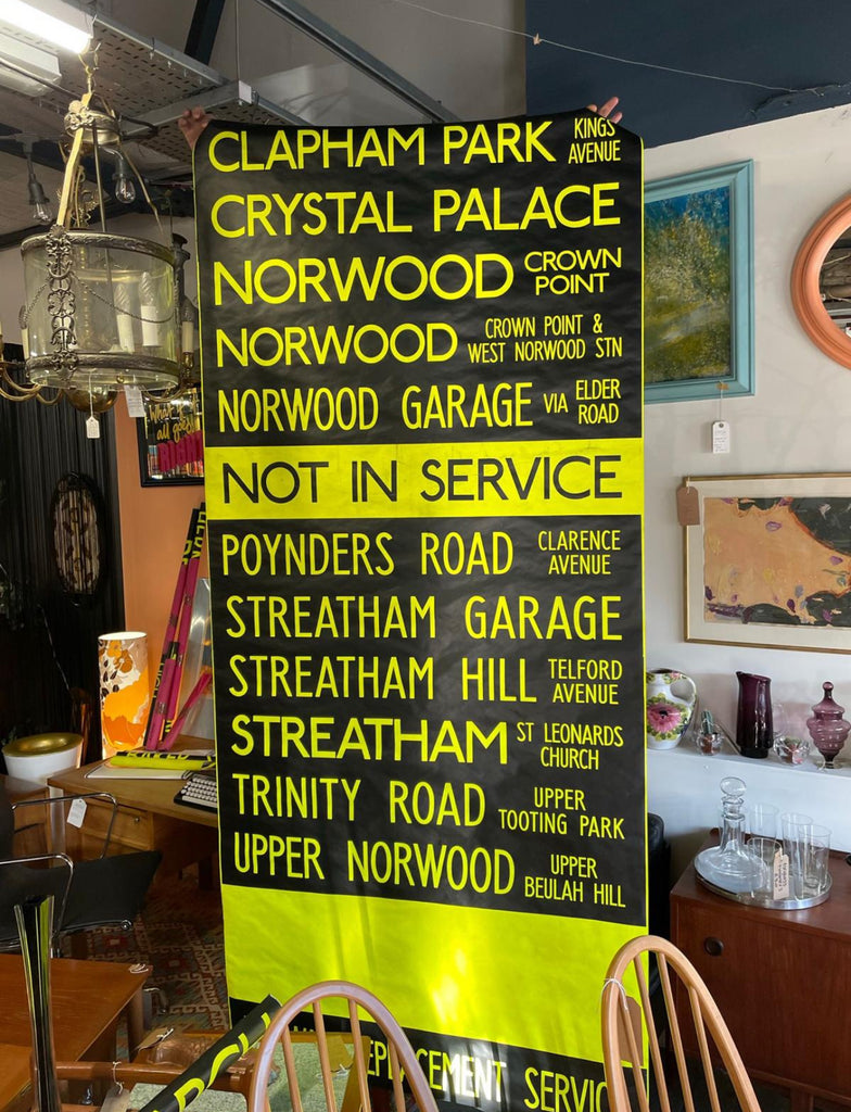 London bus blinds – Etch Interiors