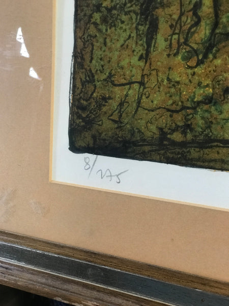 Limited edition signed lithograph