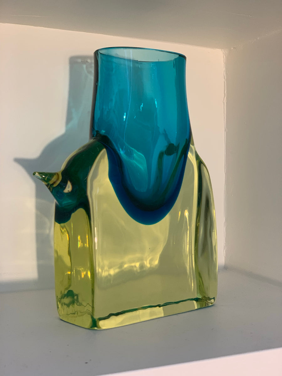 Uranium glass elephant by Antonio da Ros for Cenedese – Etch Interiors