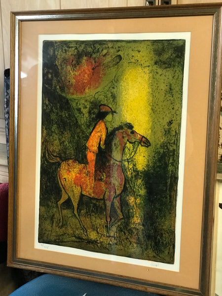 Limited edition signed lithograph